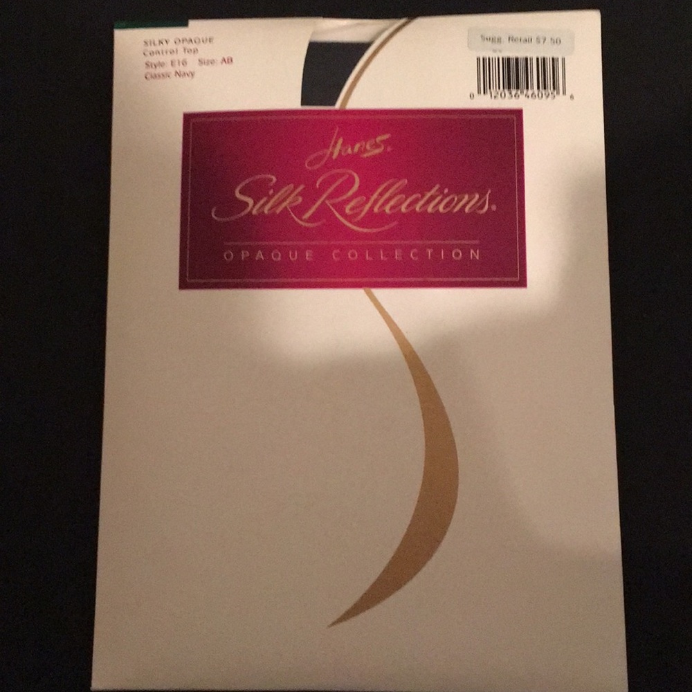 SILK REFLECTIONS OPAQUE Pantyhose in CLASSIC NAVY